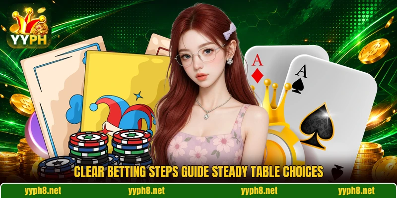 Clear betting steps guide steady table choices Clear betting steps guide steady table choices