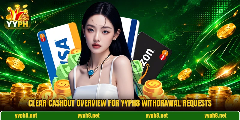 Clear cashout overview for YYPH8 withdrawal requests