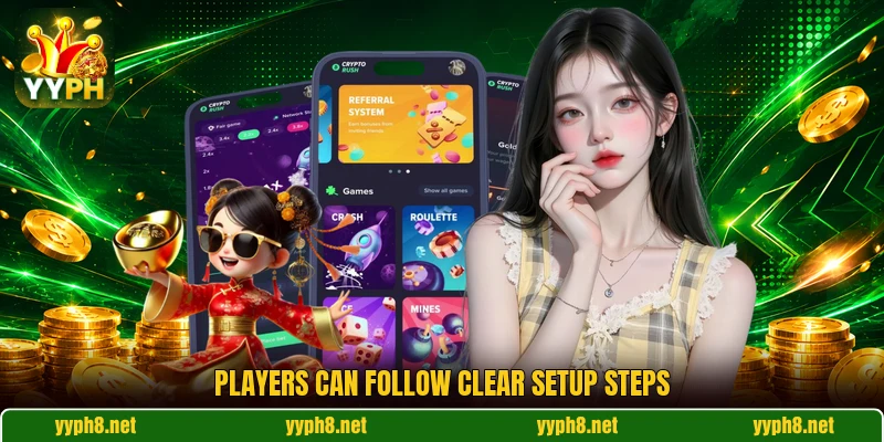 Players can follow clear setup steps Players can follow clear setup steps