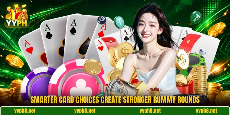 Smarter card choices create stronger rummy rounds Smarter card choices create stronger rummy rounds